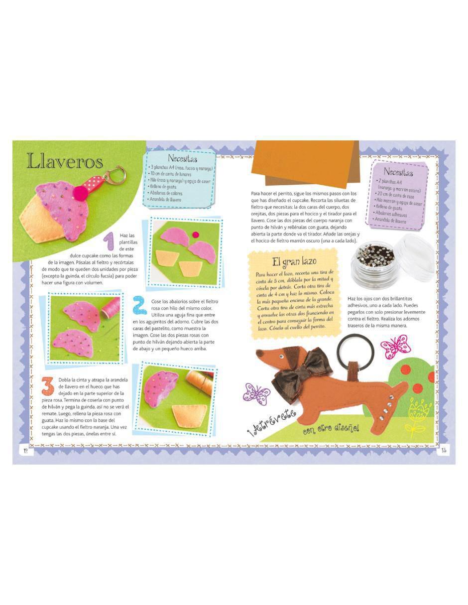 Libro Creaciones infantiles con fieltro de Varios autores
