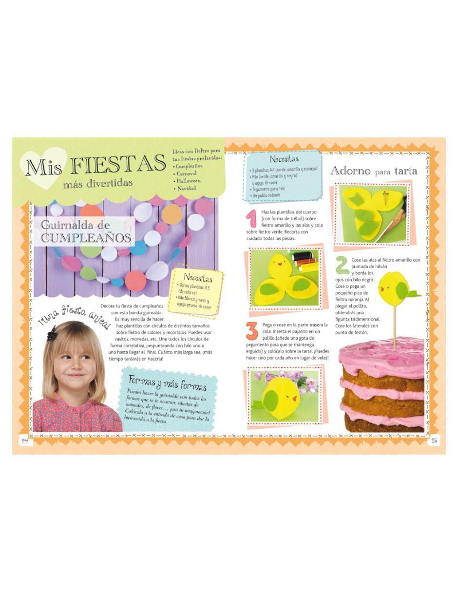 Libro Creaciones infantiles con fieltro de Varios autores