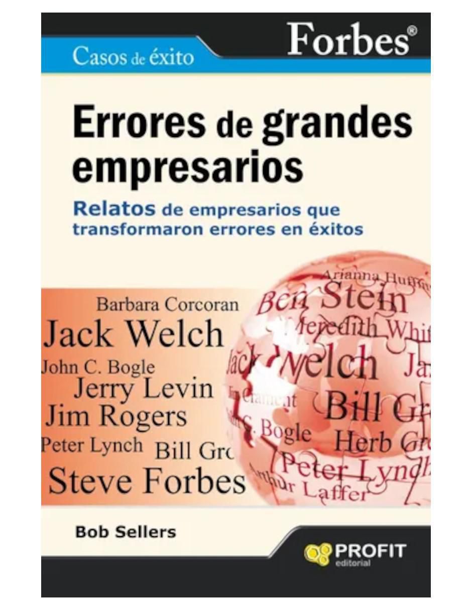Libro Errores de grandes empresarios de Profit Libro Errores de grandes empresarios de Profit