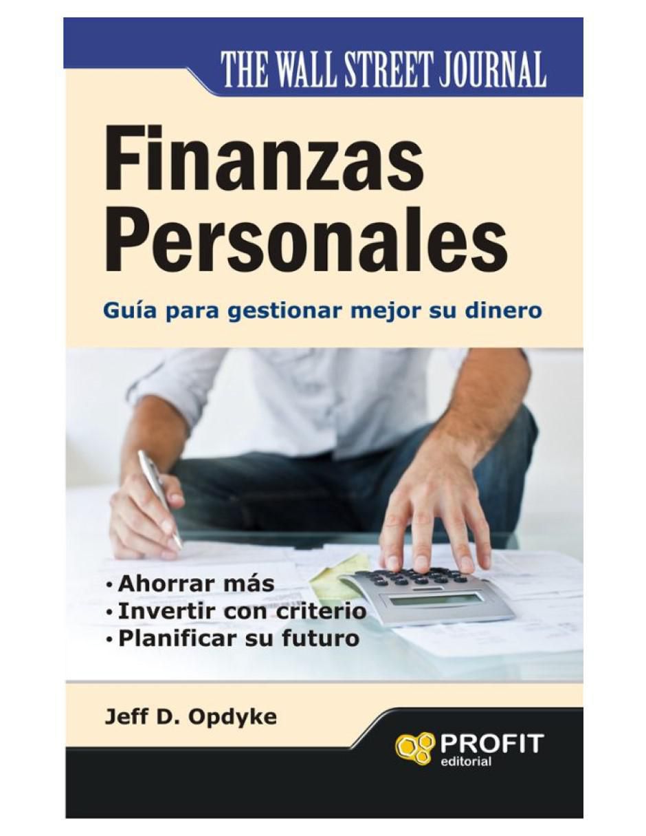 Libro Finanzas personales de Leff D. Opdyke