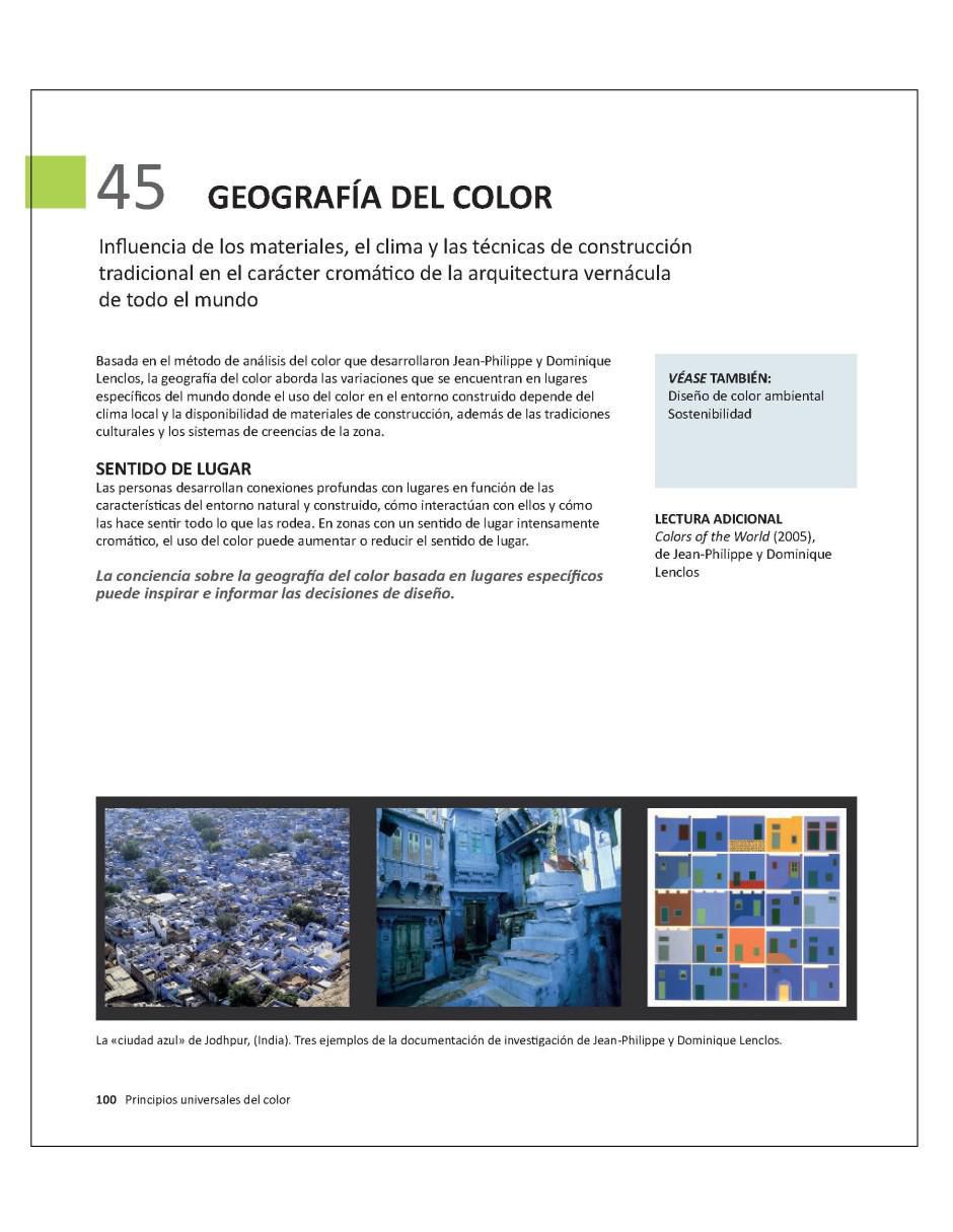 Libro Principios universales del color - 100 conceptos clave de Maggie Maggio/Stephen Westland
