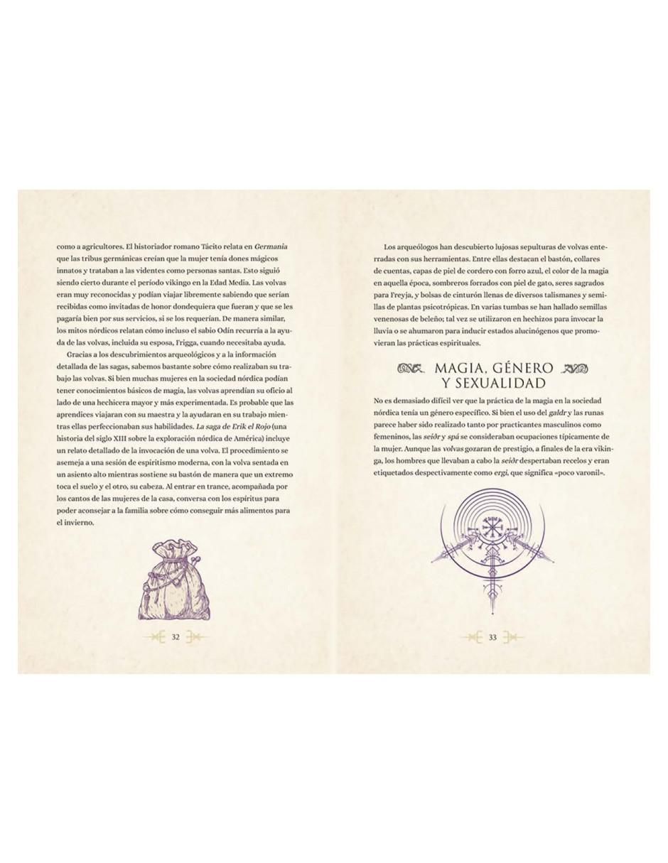 Libro Misticismo nórdico - Prácticas mágicas vikingas de Disa Forvitin