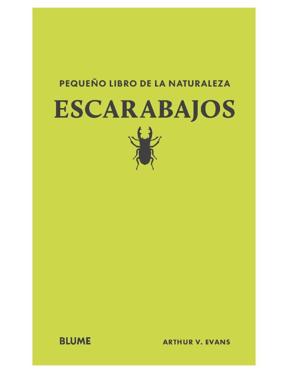 Pequeño libro de la naturaleza. Escarabajos de Arthur V. Evans