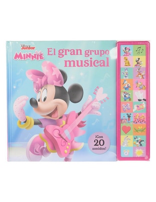Libro Disney Minnie El gran grupo musical de Phoenix International Publications