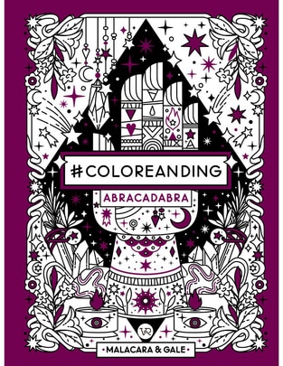 Libro COLOREANDING ABRACADABRA de María Magdalena Aguilar Yturbe y Carolina Juárez Chávez