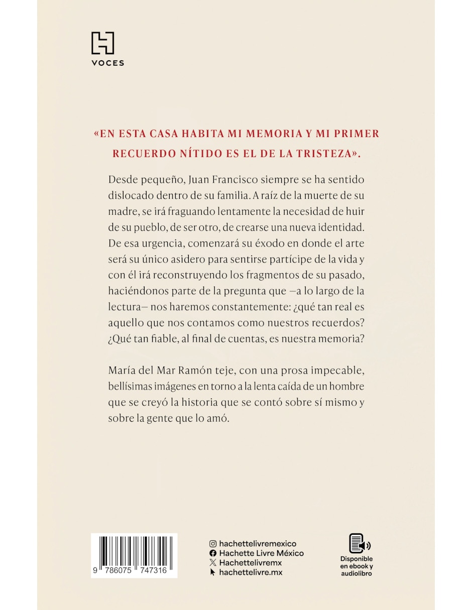 Libro La memoria es un animal esquivo de María del Mar Ramón 2