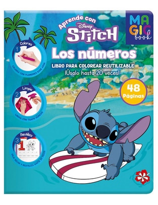 Libro Aprende con Disney Stitch: Los números de Dipak Libro Aprende con Disney Stitch: Los números de Dipak