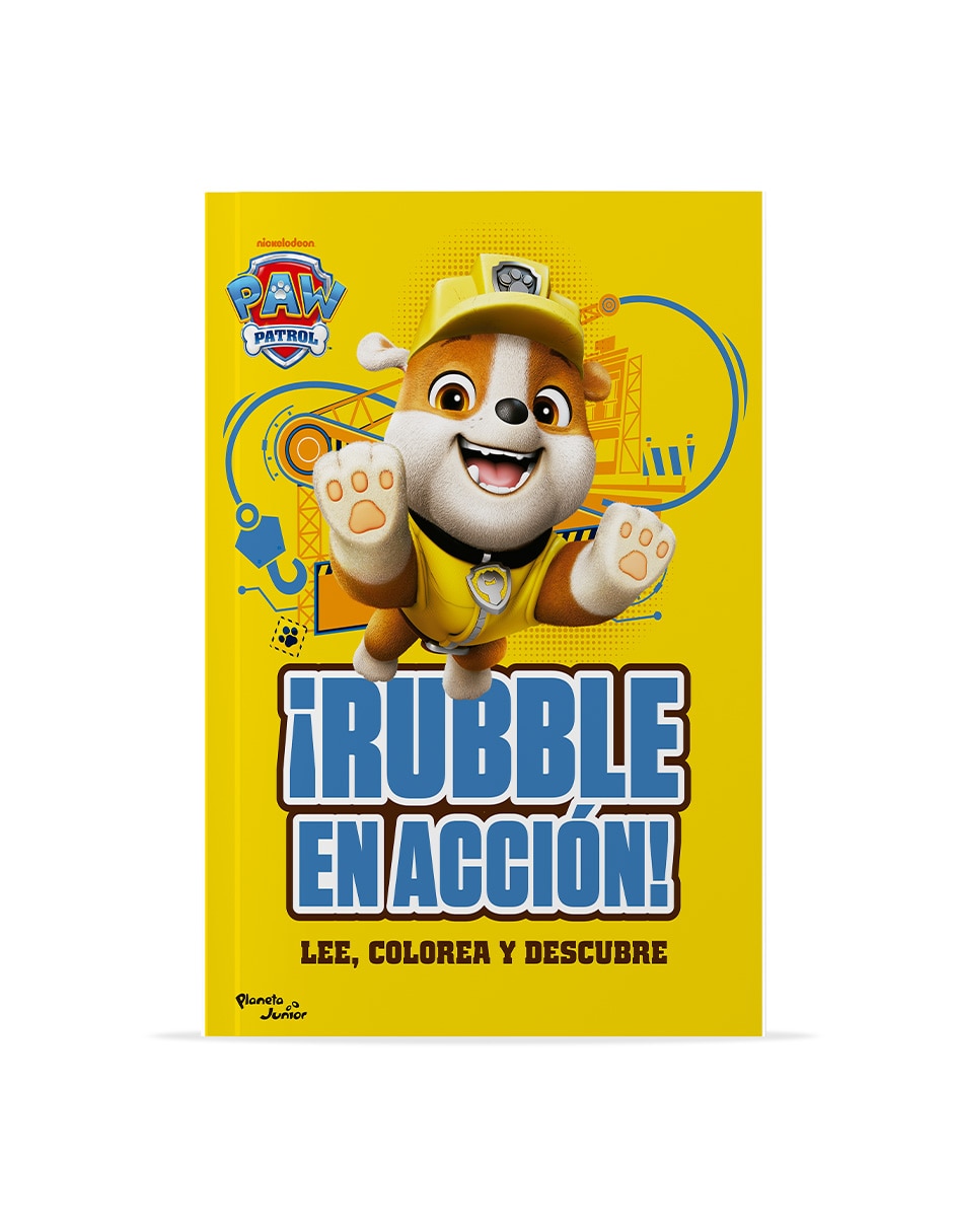 Libro Paw Patrol ¡Rubble en acción! de Nickelodeon 1