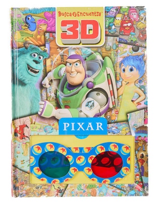 Libro Busca y Encuentra 3D de Disney Pixar