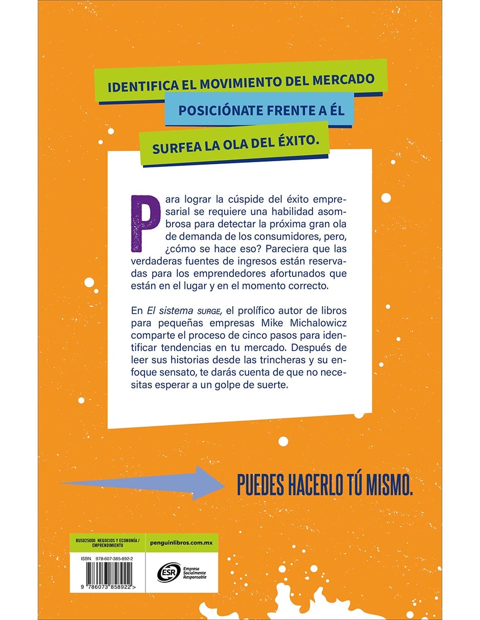 Libro El sistema surge de Mike Michalowicz