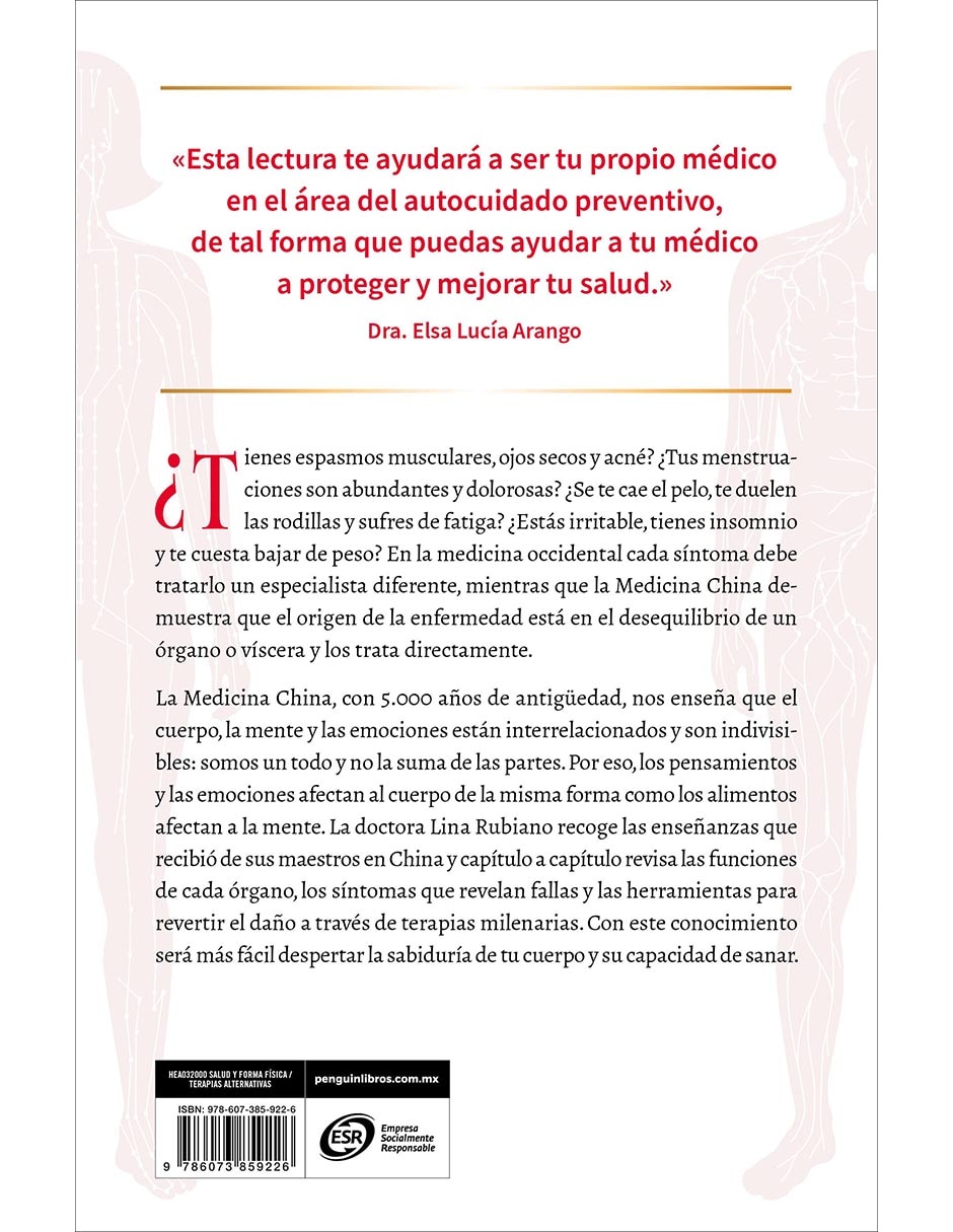 Libro Revelaciones para sanar con medicina china de Dra. Lina Rubiano Libro Revelaciones para sanar con medicina china de Dra. Lina Rubiano