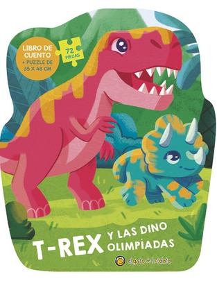 Libro T-Rex y las dino olimpiadas de Editorial Guadal