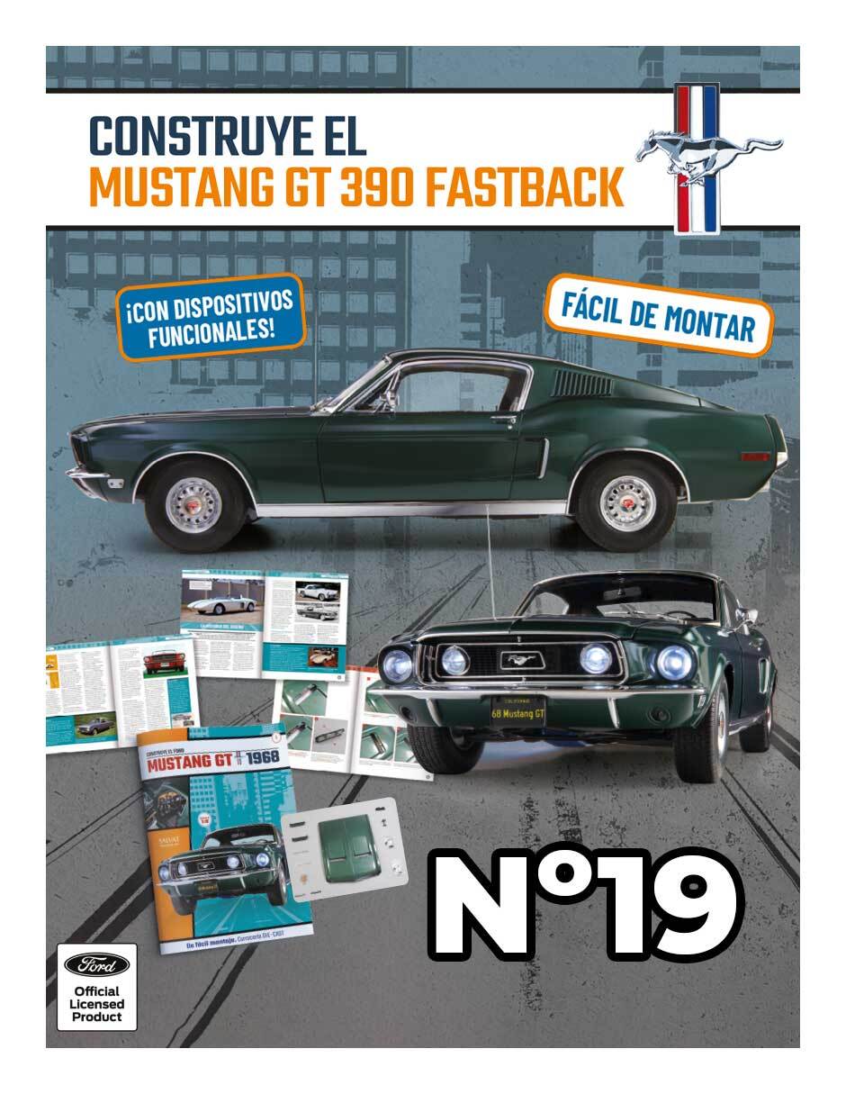 Imagen de producto Coleccionable Ford Mustang Gt 1968 0019