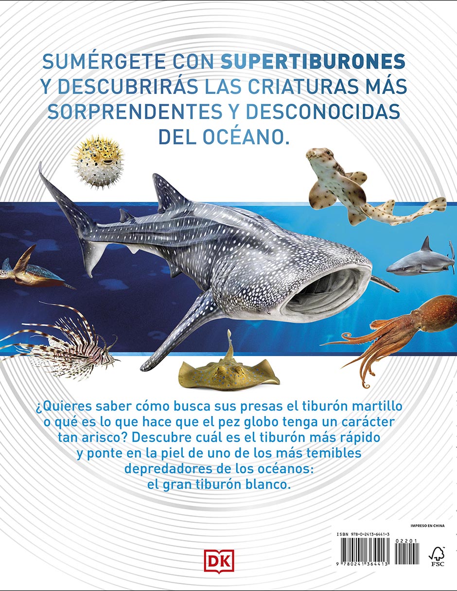 Libro Supertiburones de Dk 2