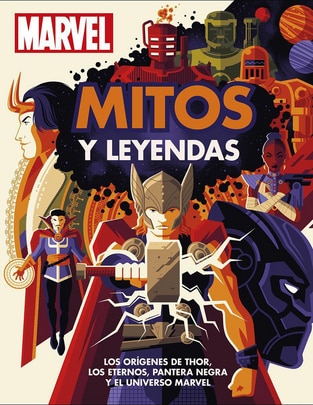 Libro Marvel Mitos y Leyendas de Dk
