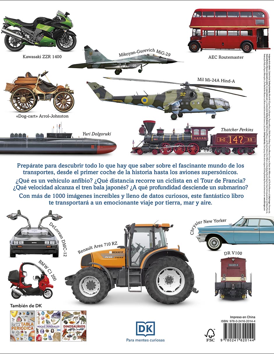 Libro El Libro de los Transportes de Dk
