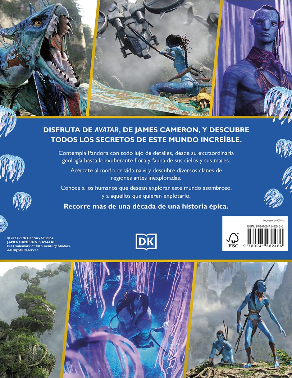 Libro El Mundo de Avatar de Dk