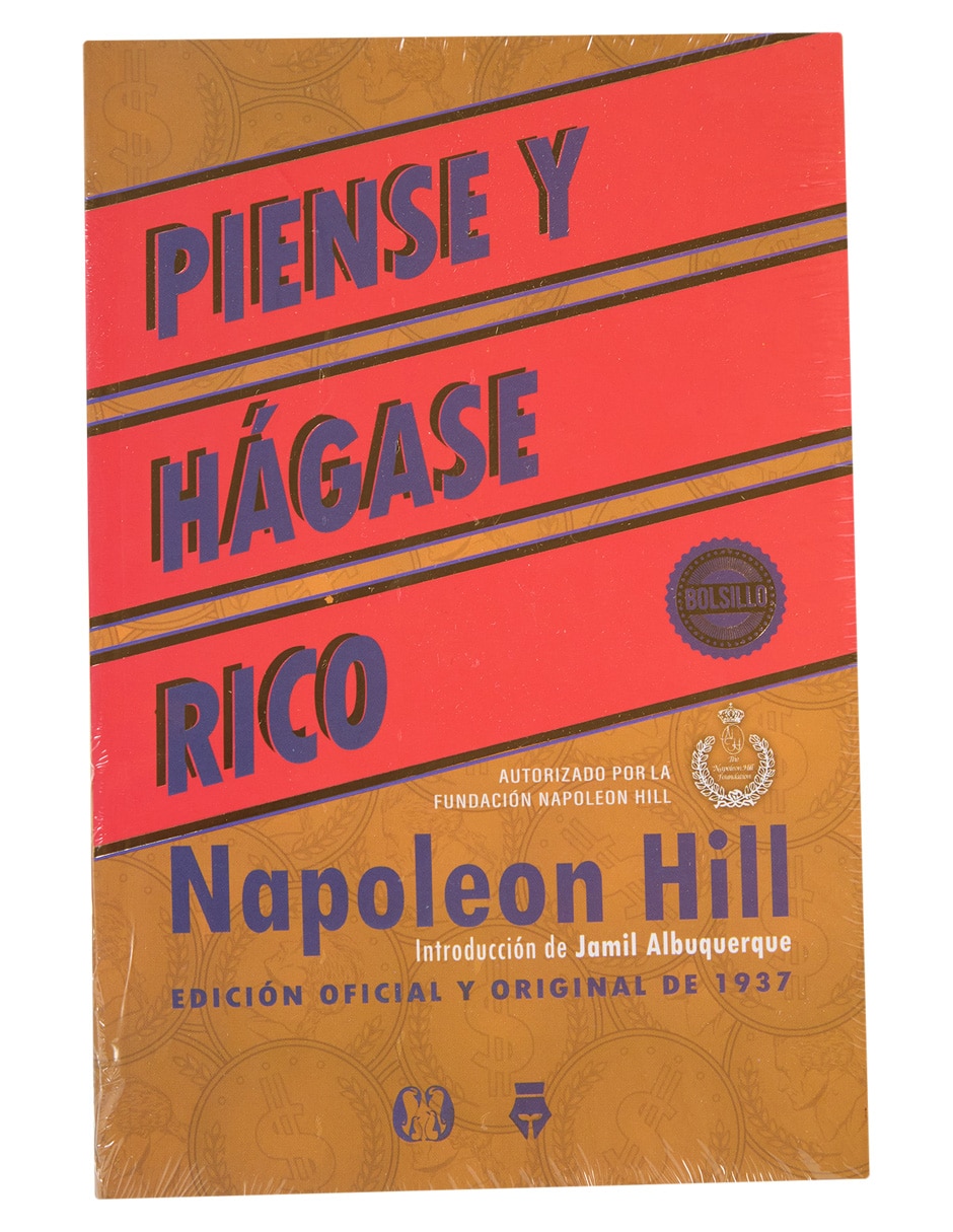 Libro Piense y hágase rico de Napoleon Hill