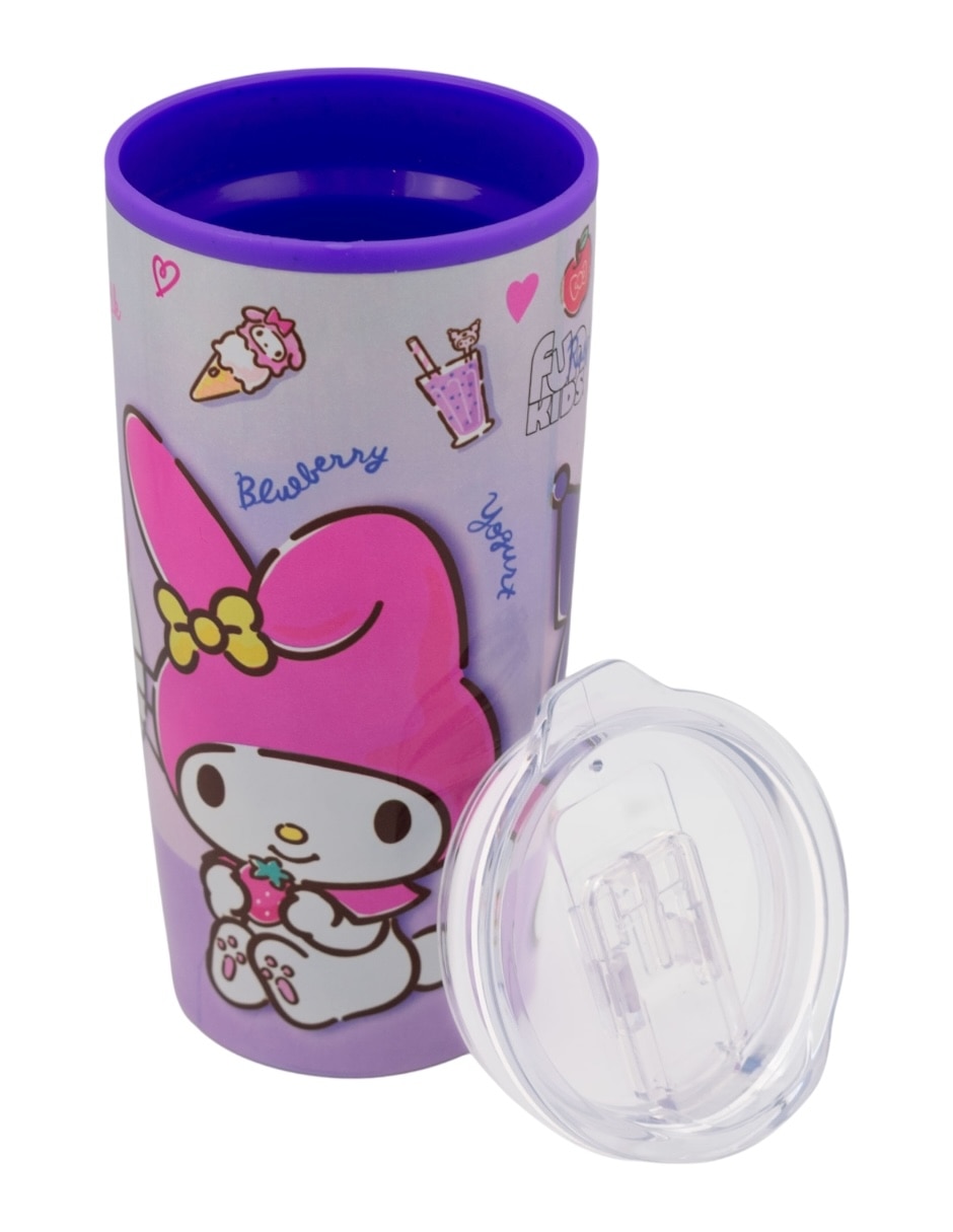 Termo de acero inoxidable Hello Kitty con tapa a presión 3