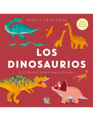 Libro Abre y Descubre: Los Dinosaurios de Fiona Powers 1