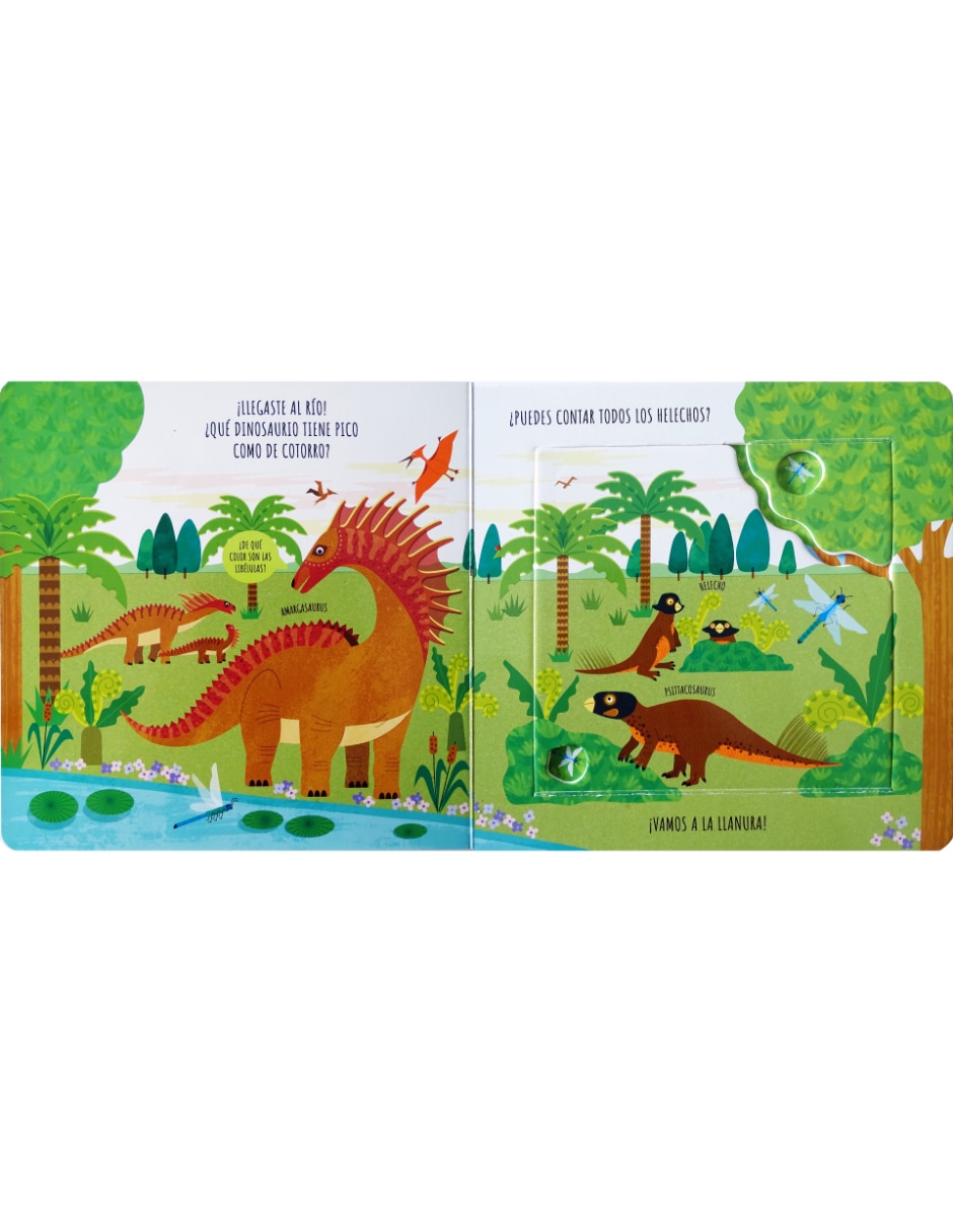 Libro Abre y Descubre: Los Dinosaurios de Fiona Powers 3