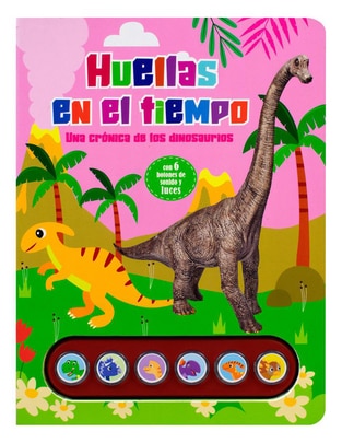 Libro Light up huellas en el tiempo de Silver Dolphin Libro Light up huellas en el tiempo de Silver Dolphin