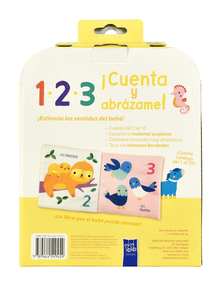 Libro Cuenta y abrázame un conejo de Jo Dupre Bvba (Yoyo Books) 2