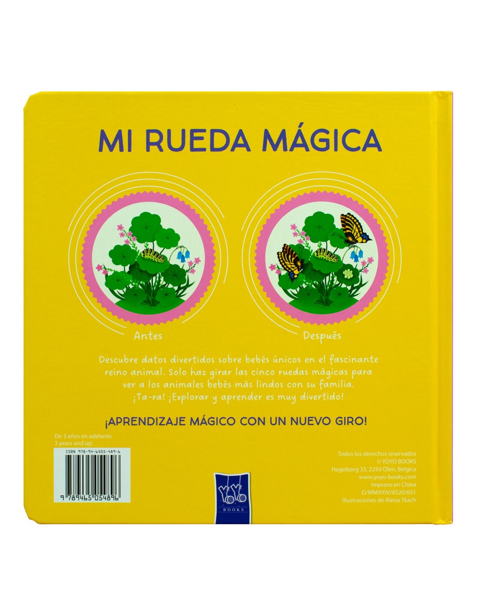 Libro Mi rueda mágica: bebés únicos de Jo Dupre Bvba (Yoyo Books) 2