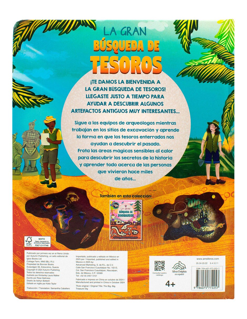 Libro La gran búsqueda de: tesoros de Silver Dolphin 2