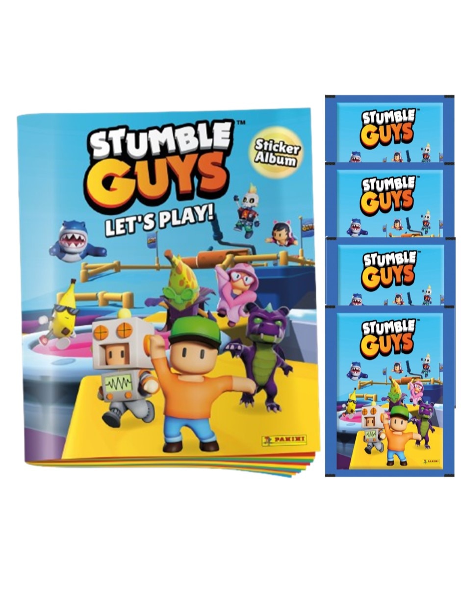 Álbum con estampas de Stumble Guys Álbum con estampas de Stumble Guys