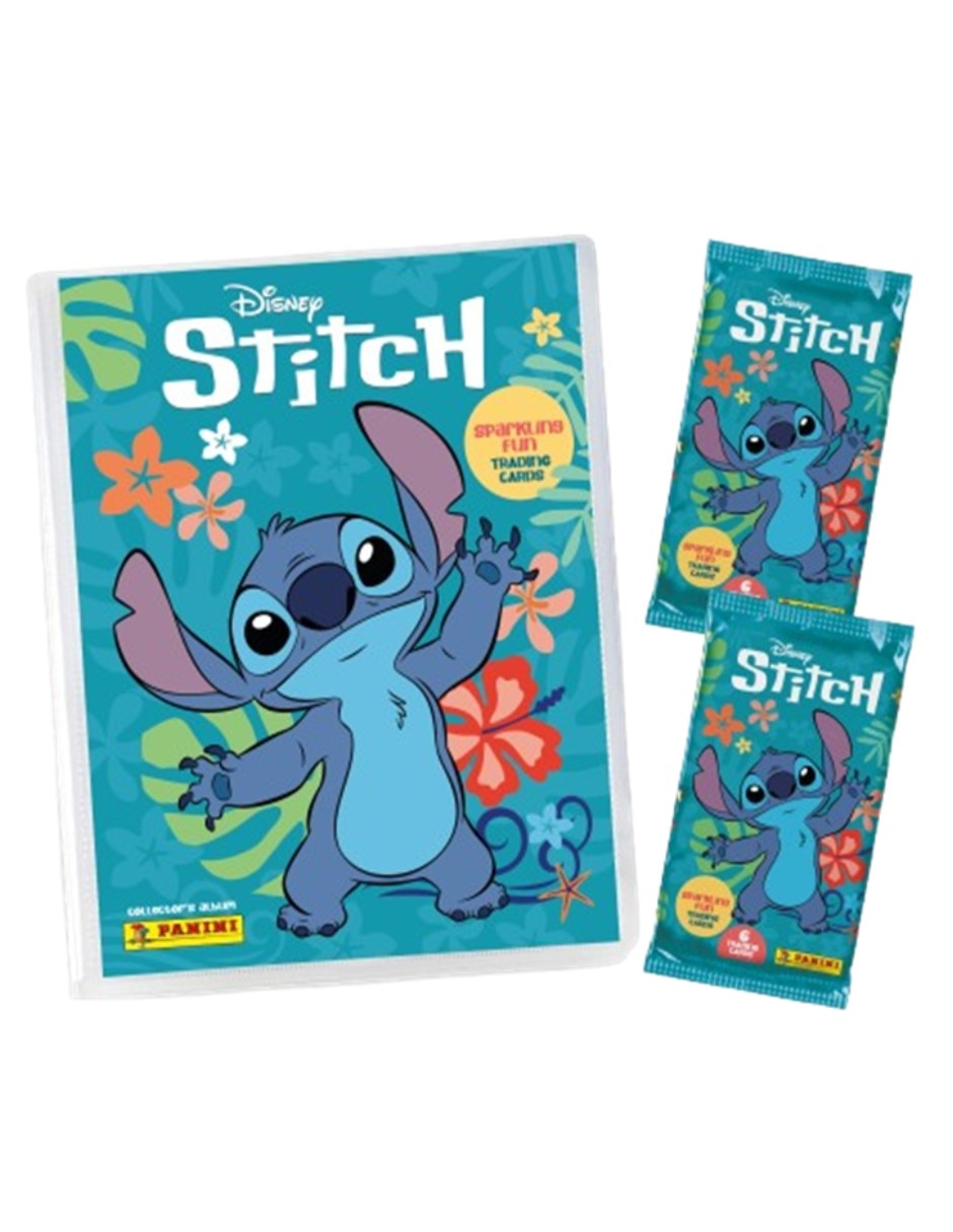 Álbum con estampas de Stitch