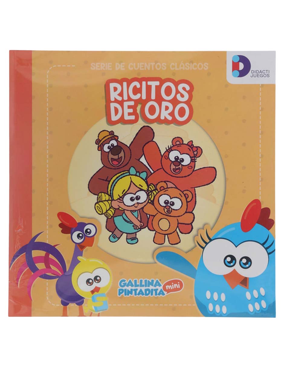 Libro La gallina pintadita y ricitos de oro de de DIDACTIJUEGOS Libro La gallina pintadita y ricitos de oro de de DIDACTIJUEGOS