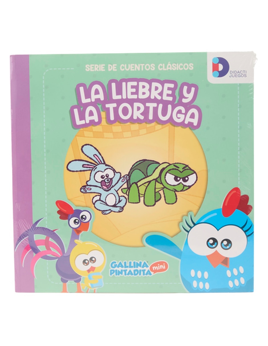 Libro La Gallina Pintadita , La Liebre y La Tortuga de Didactijuegos