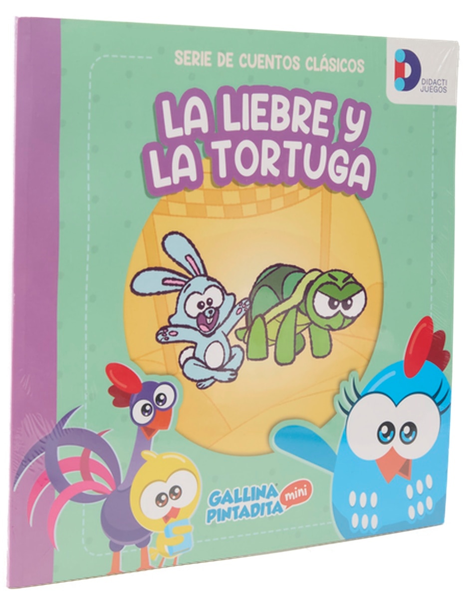 Libro La Gallina Pintadita , La Liebre y La Tortuga de Didactijuegos 2