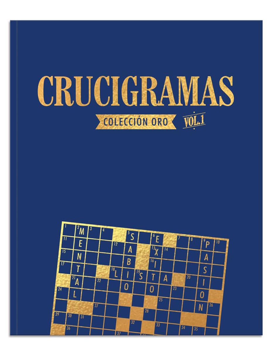 Libro Crucigramas Colección Oro Vol. 1