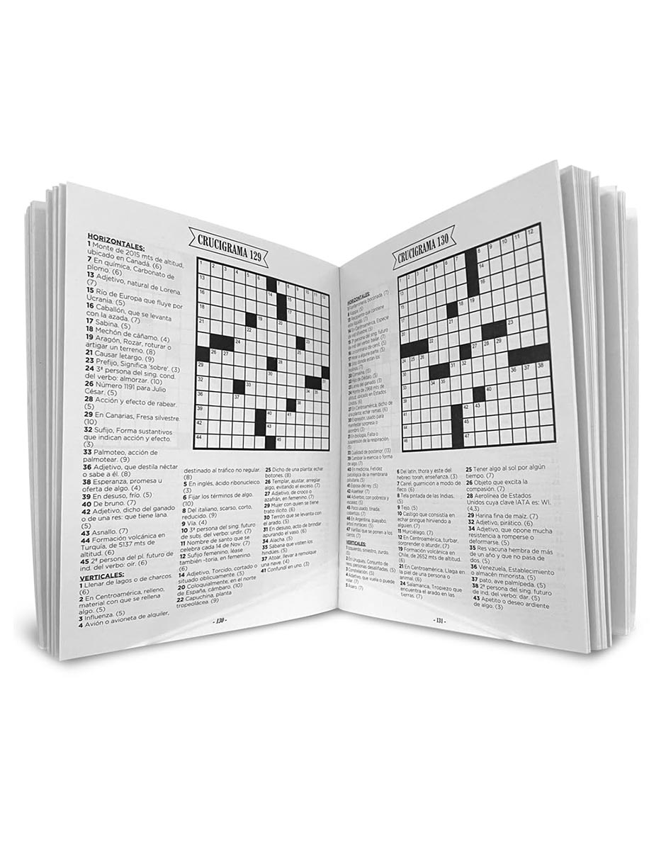 Libro Crucigramas Colección Oro Vol. 1 3