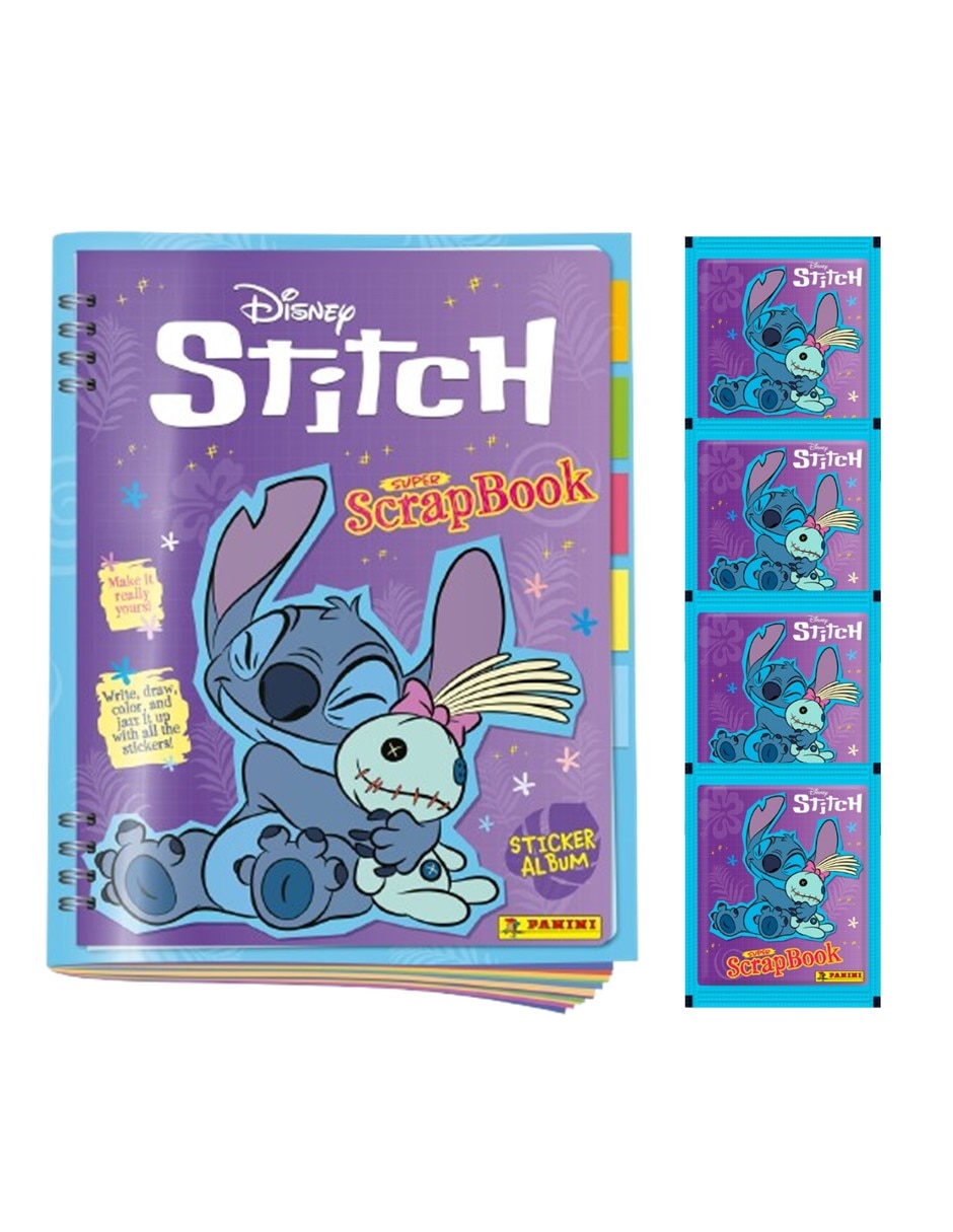 Álbum con estampas de Stitch Álbum con estampas de Stitch