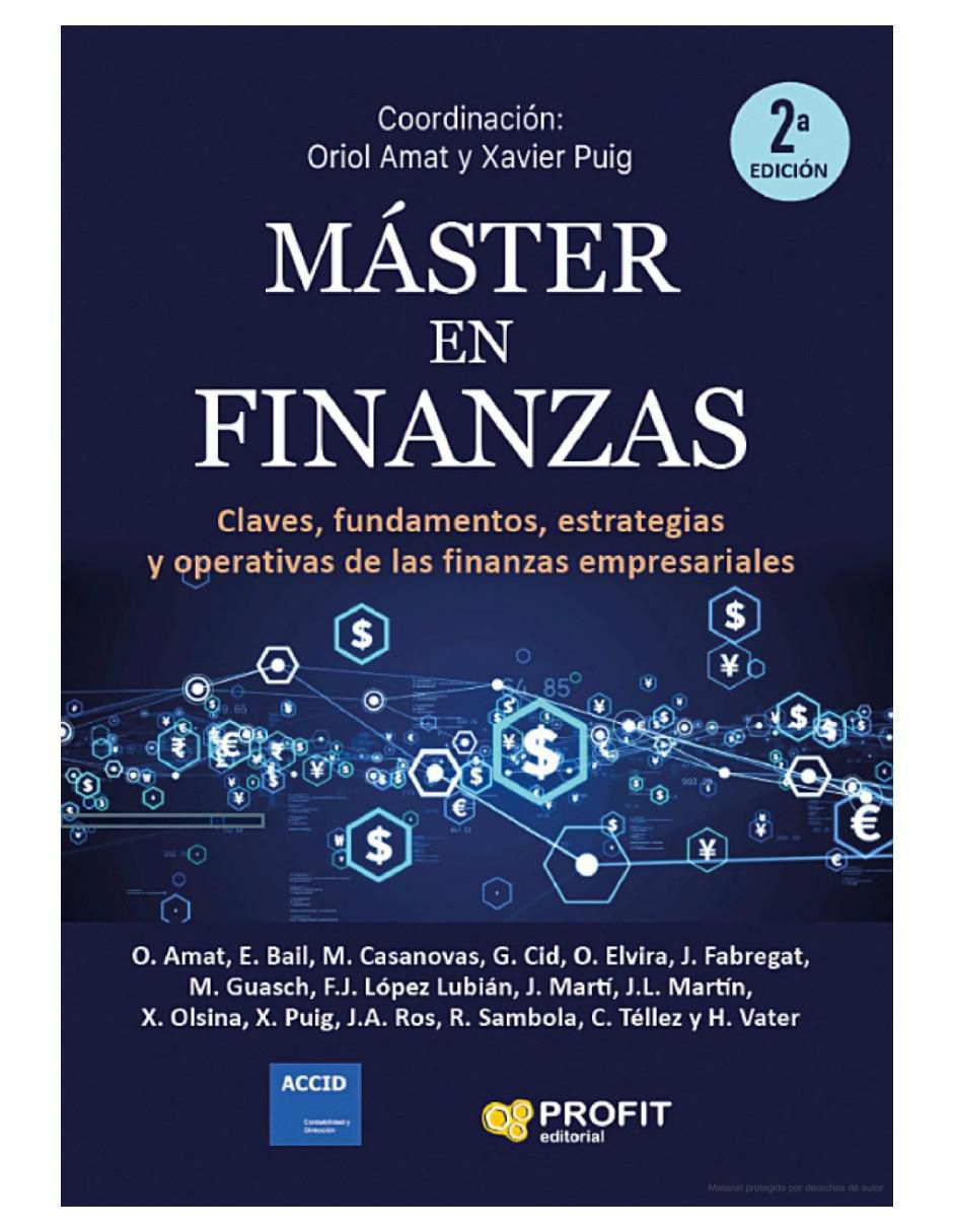 Libro Máster en Finanzas. Claves, Fundamentos, Estrategias y Operativas de Oriol Amat y Xavier Puig Pla