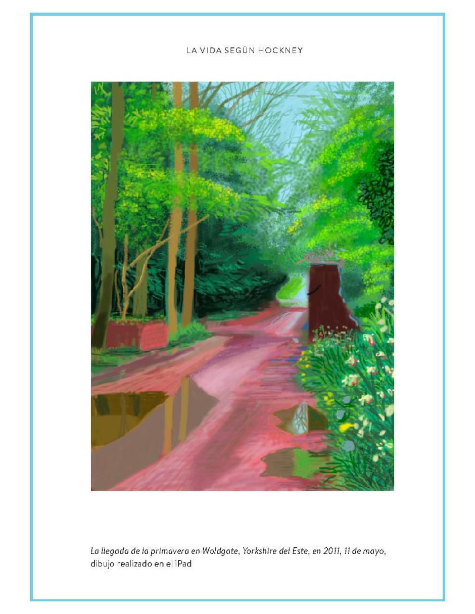 Libro El Mundo Según David Hockney de David Hockney y Martin Gayford 2