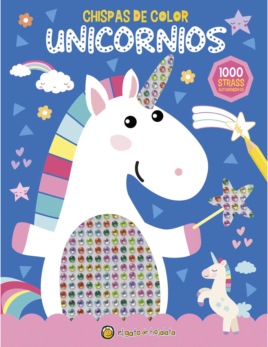 Libro Chispas de Color: Unicornios de Editorial Guadal