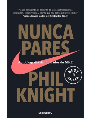 Libro Nunca pares de Phil Knight