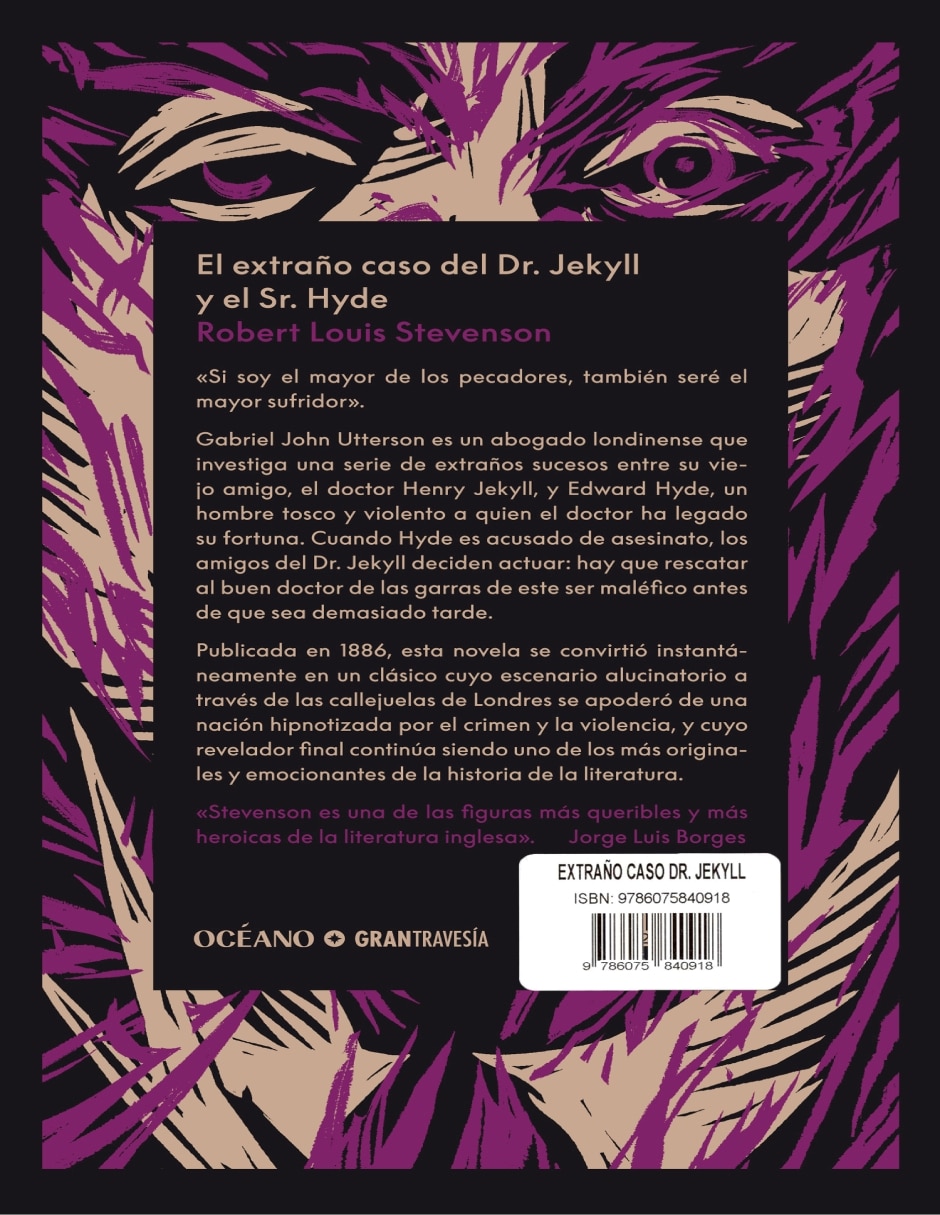 Libro Extraño caso del Dr. Jekyll y el Sr. Hyde de Robert Louis Stevenson 2