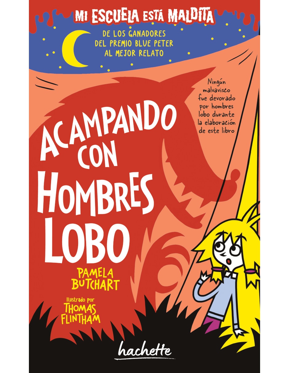 Libro Acampando con Hombres Lobo de Pamela Butchart 1