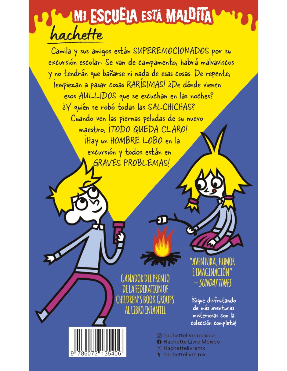 Libro Acampando con Hombres Lobo de Pamela Butchart 4