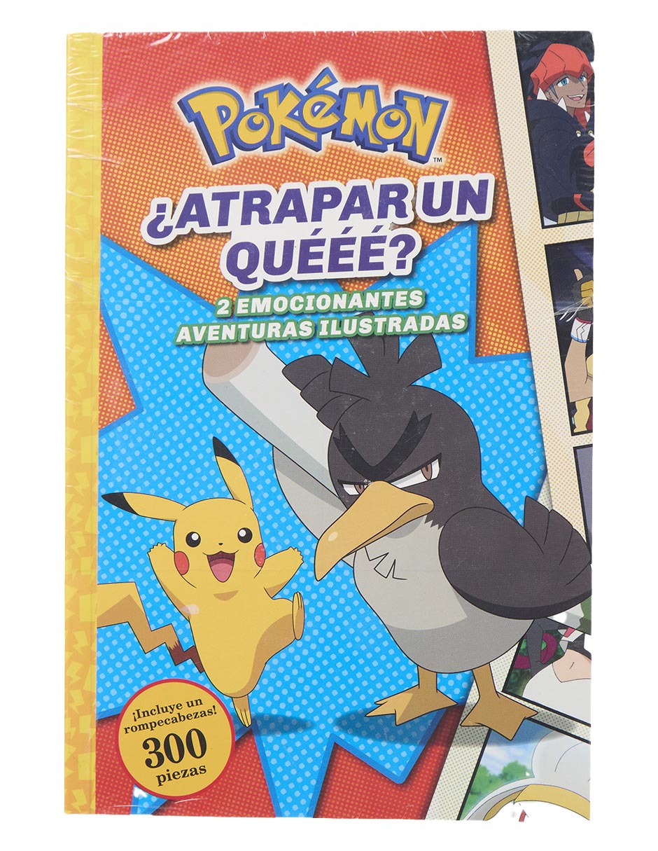 Libro Libro con Rompecabezas Pokémon ¿Atrapar un Qué? de Corp