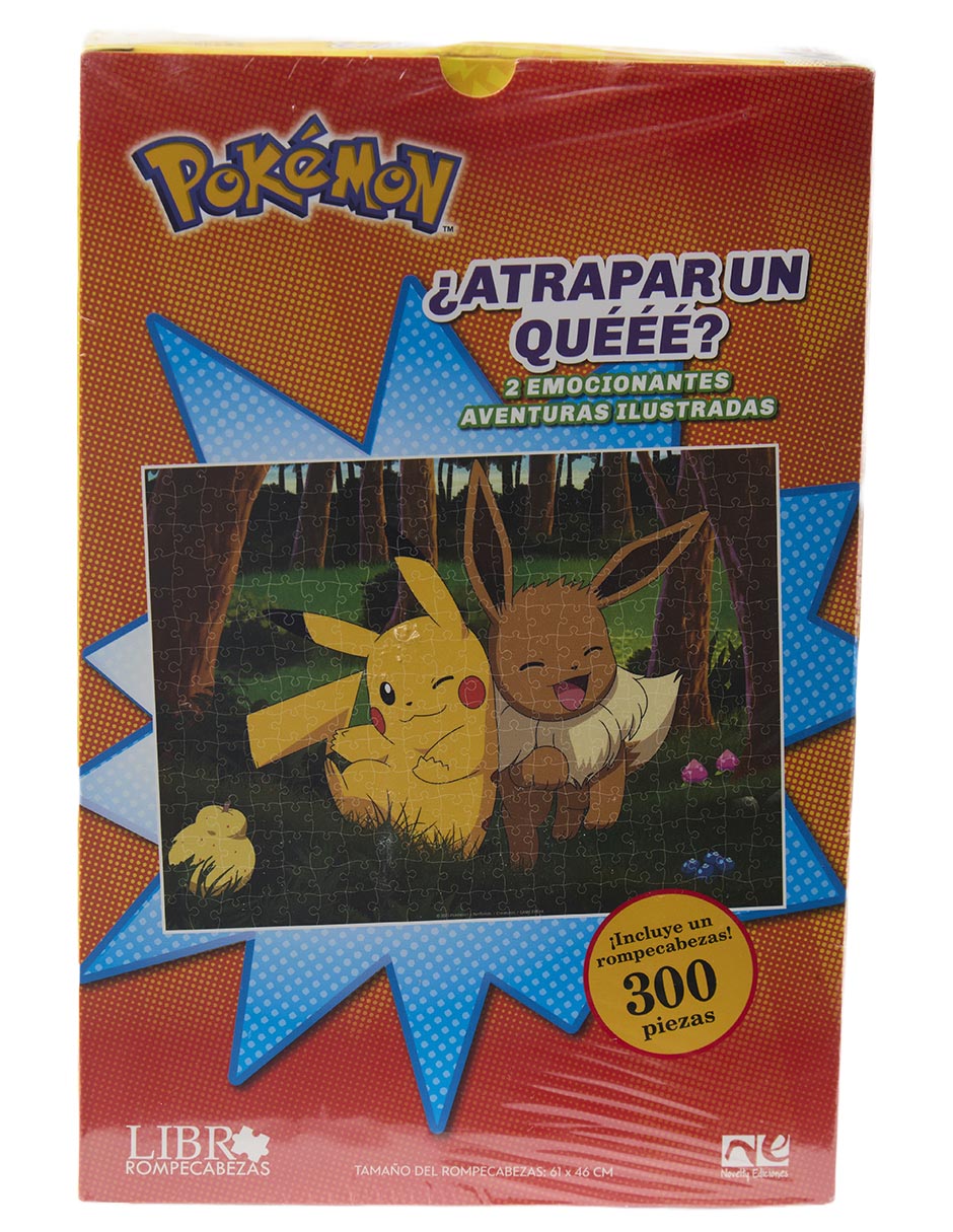 Libro Libro con Rompecabezas Pokémon ¿Atrapar un Qué? de Corp 3