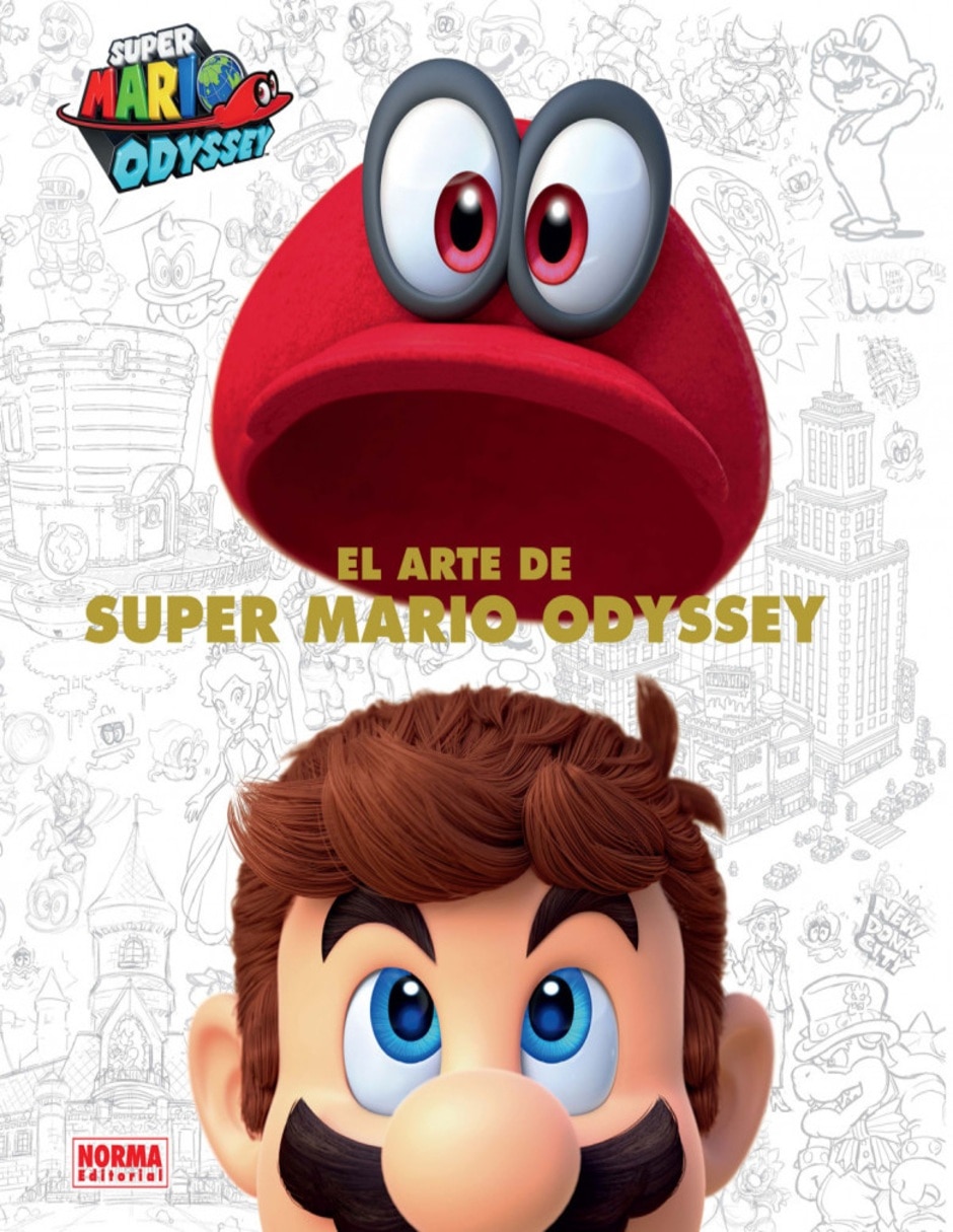Coleccionable El Arte de Super Mario Bross Odyssey