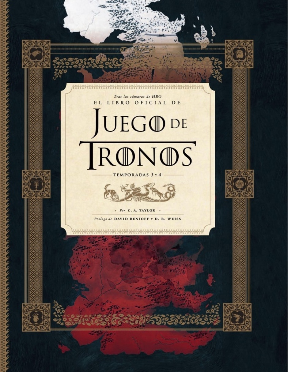 Coleccionable El Libro Oficial de Juego de Tronos: Tras la Cámaras de HBO Temporadas 3 y 4