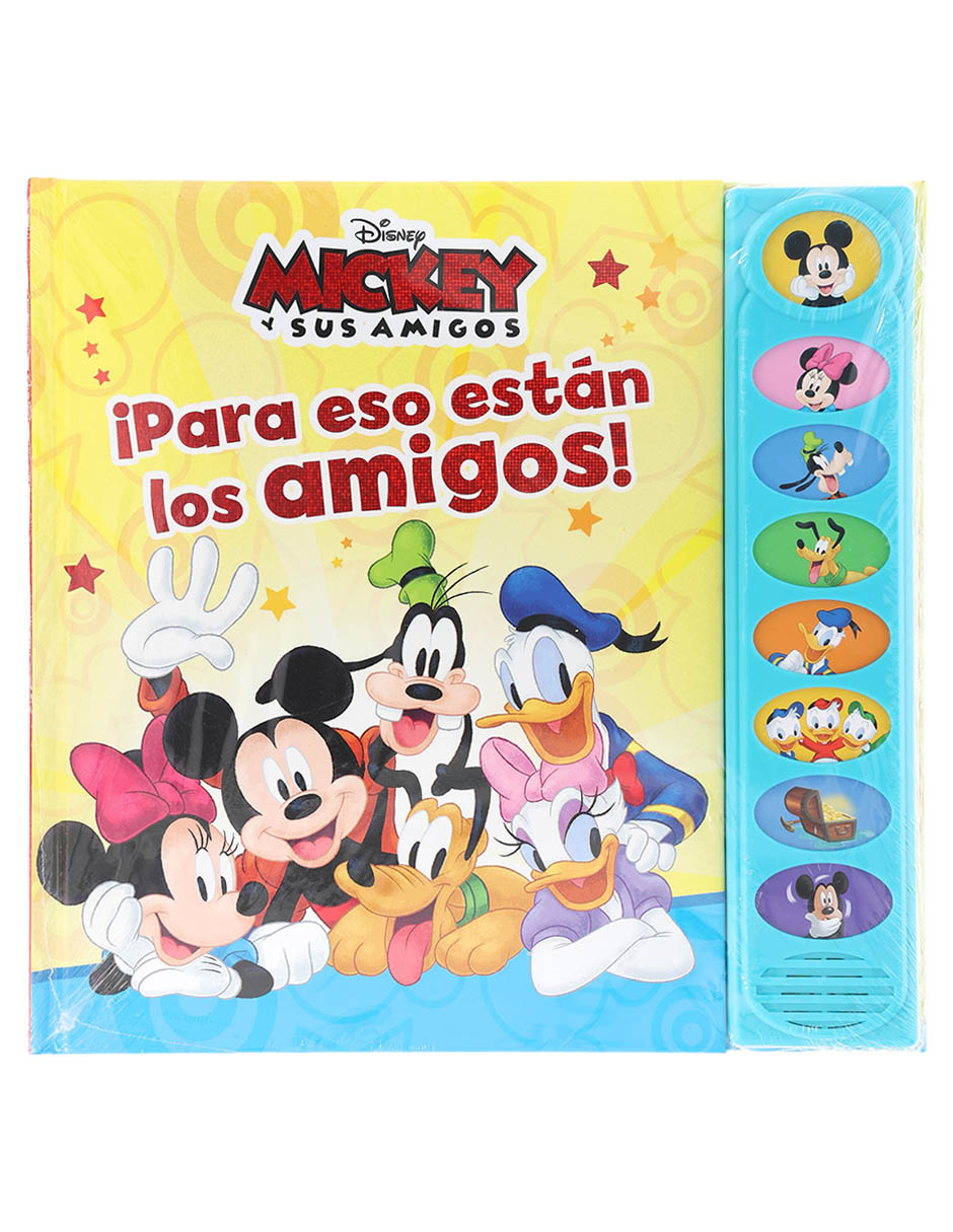 Libro Disney Mickey y sus amigos. Para eso están los amigos de Pi Kids