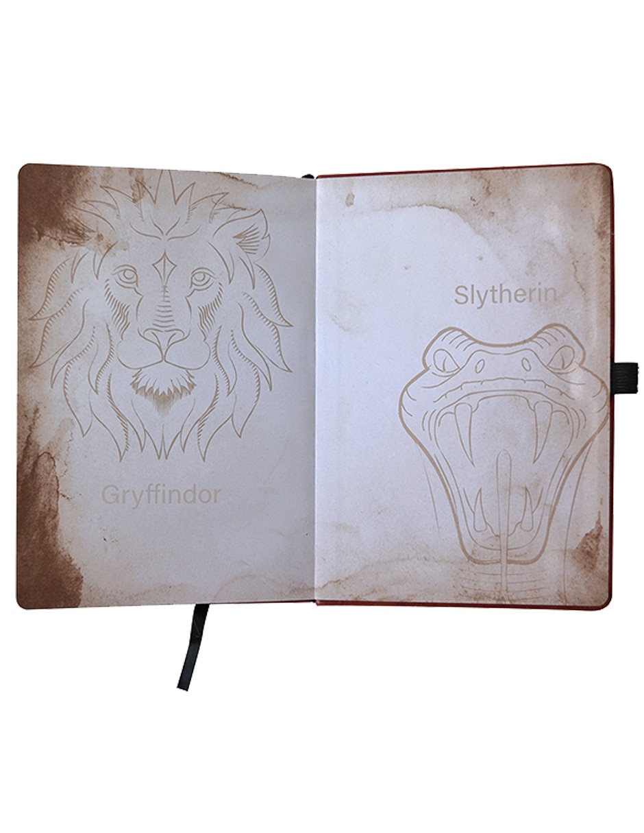 Libreta harry potter a rayas 3